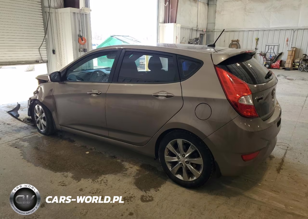 2012 Hyundai Accent Gls VIN:KMHCU5AE6CU046658 - 2
