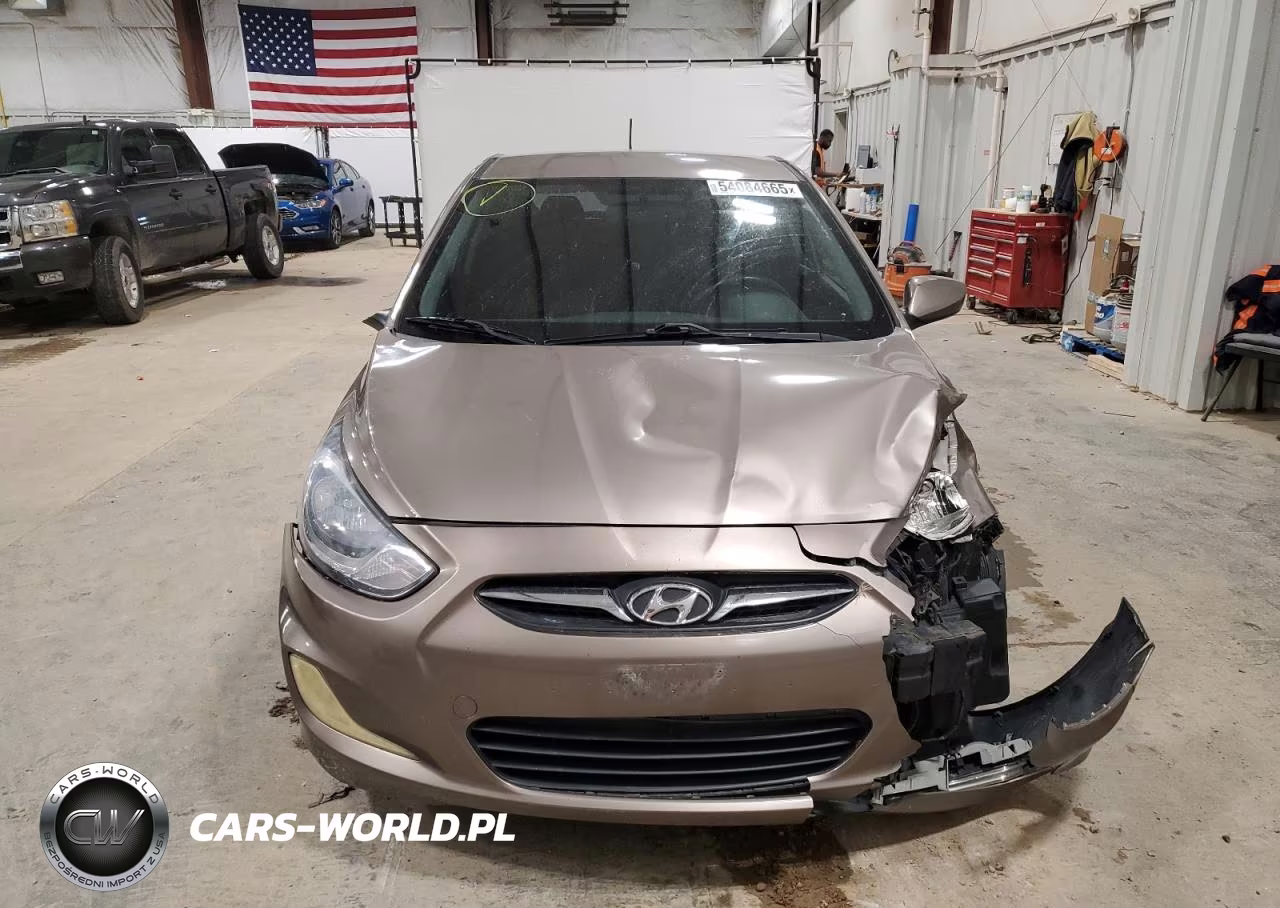 2012 Hyundai Accent Gls VIN:KMHCU5AE6CU046658 - 5