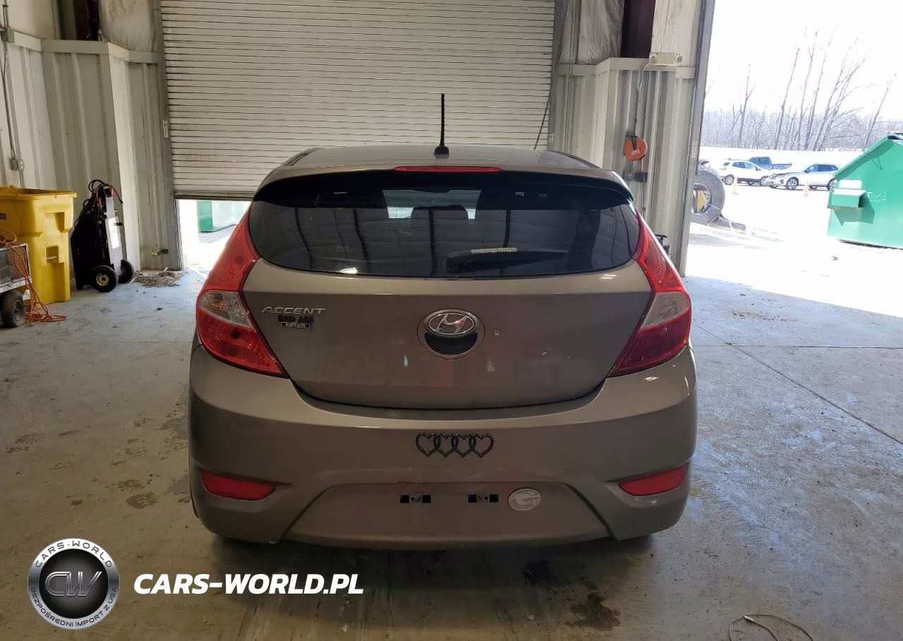 2012 Hyundai Accent Gls VIN:KMHCU5AE6CU046658 - 6