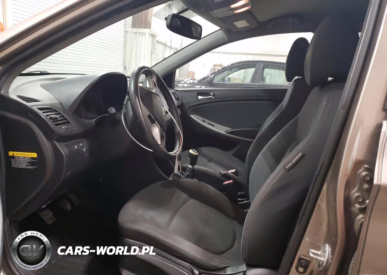 2012 Hyundai Accent Gls VIN:KMHCU5AE6CU046658 - 7