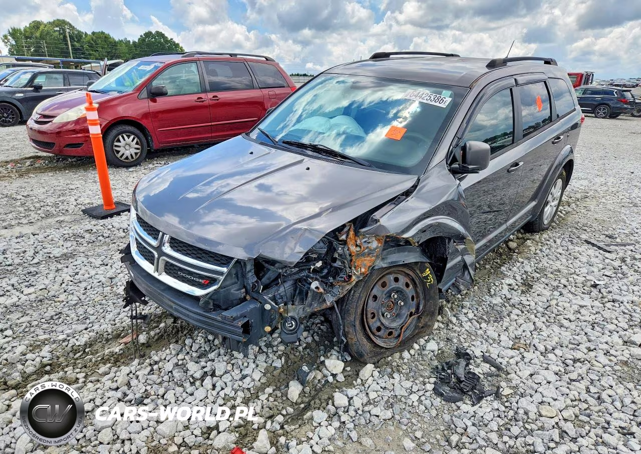 2014 Dodge Journey Se VIN:3C4PDCAB0ET284048 - 1