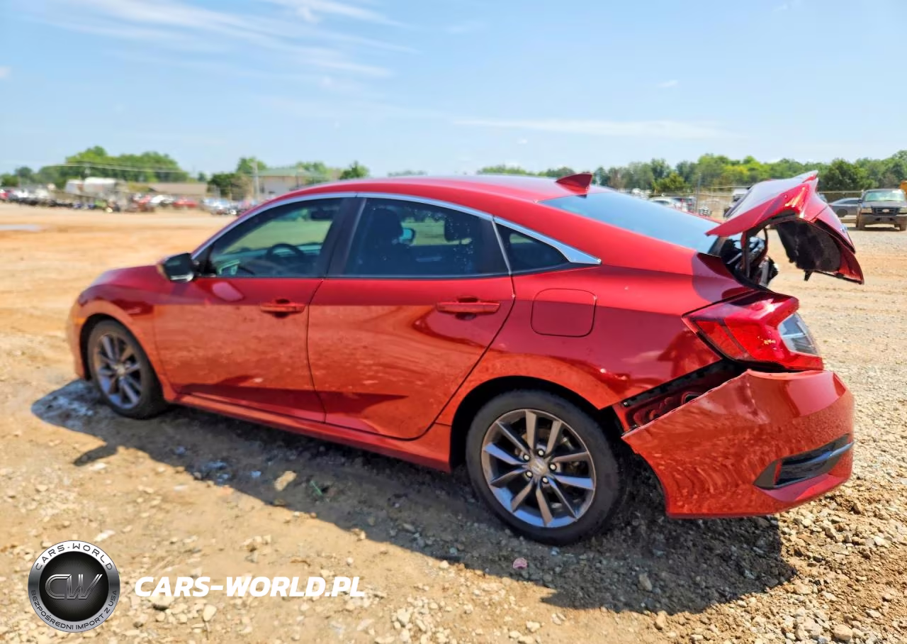 2020 Honda Civic Ex VIN:19XFC1F3XLE010782 - 2