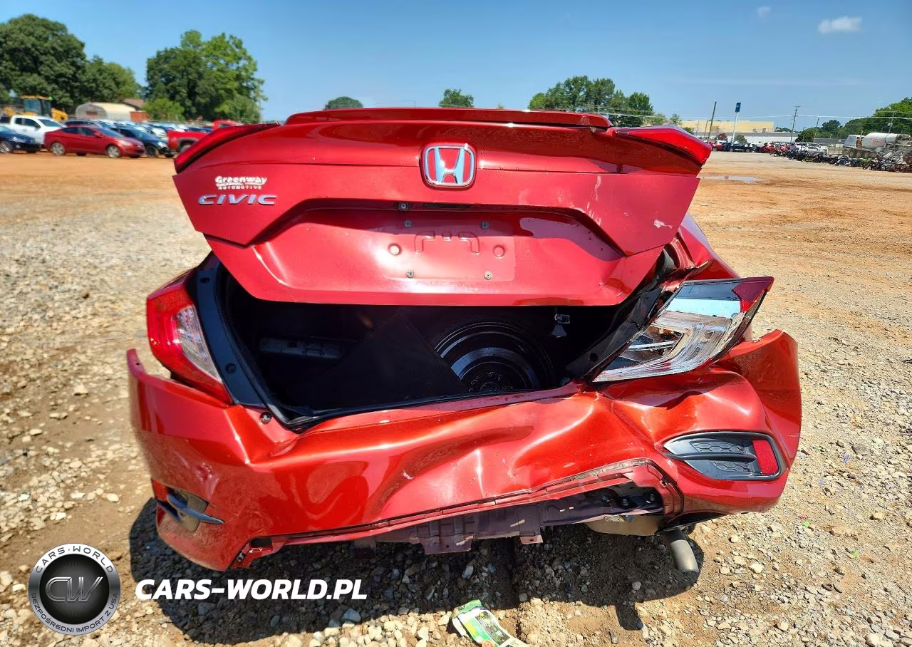 2020 Honda Civic Ex VIN:19XFC1F3XLE010782 - 6