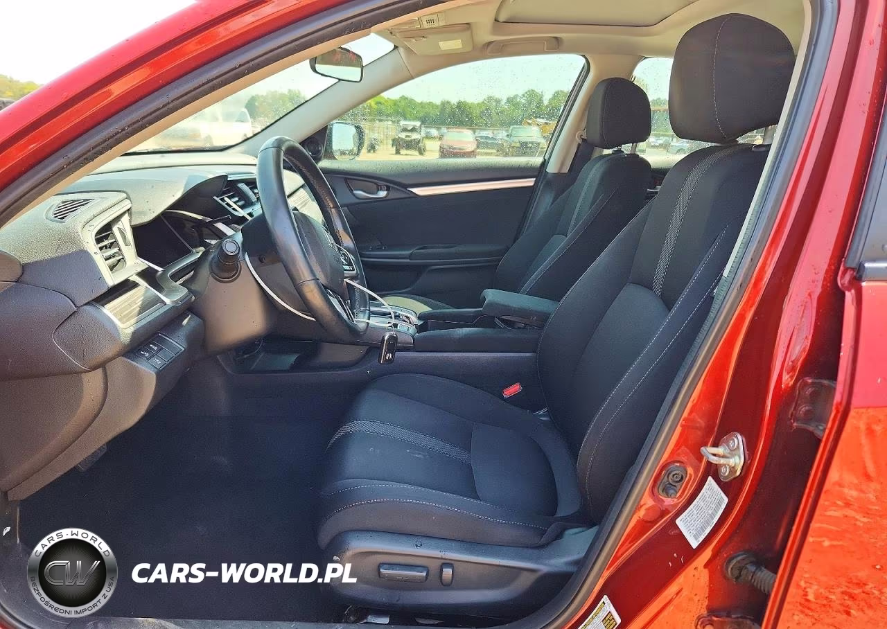 2020 Honda Civic Ex VIN:19XFC1F3XLE010782 - 7