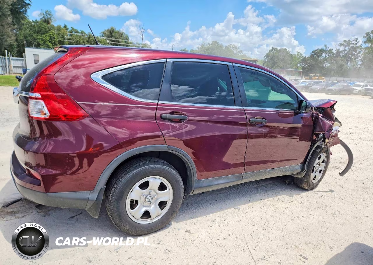 2015 Honda Cr-V Lx VIN:2HKRM3H39FH503016 - 3