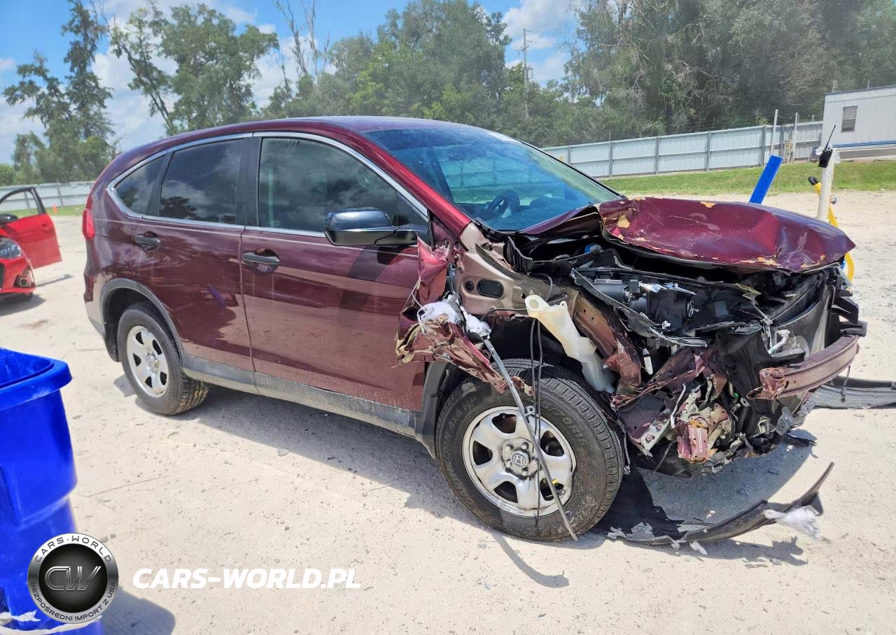 2015 Honda Cr-V Lx VIN:2HKRM3H39FH503016 - 4