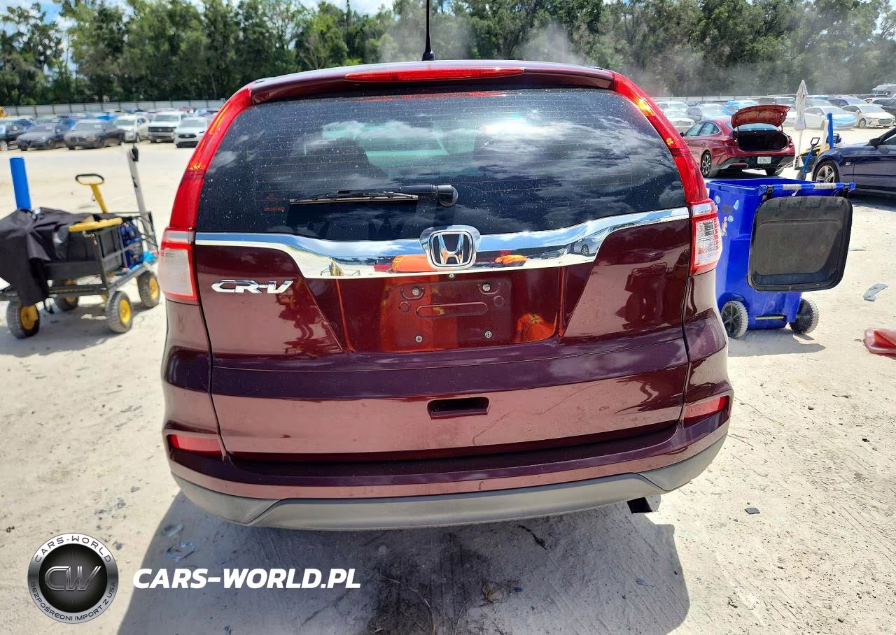 2015 Honda Cr-V Lx VIN:2HKRM3H39FH503016 - 6