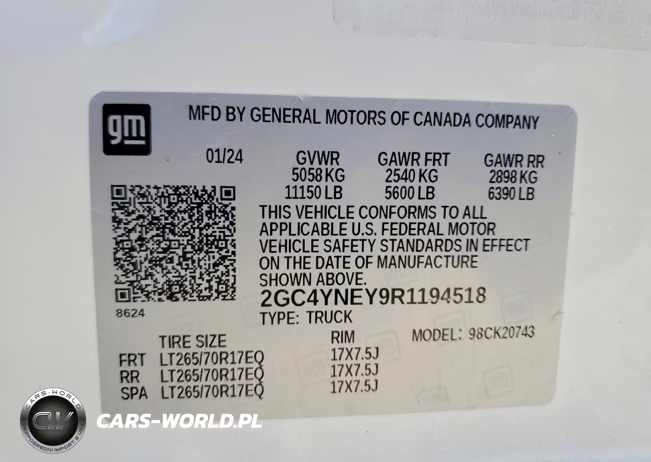 2024 Chevrolet Silverado K2500 Heavy Duty Lt VIN:2GC4YNEY9R1194518 - 13