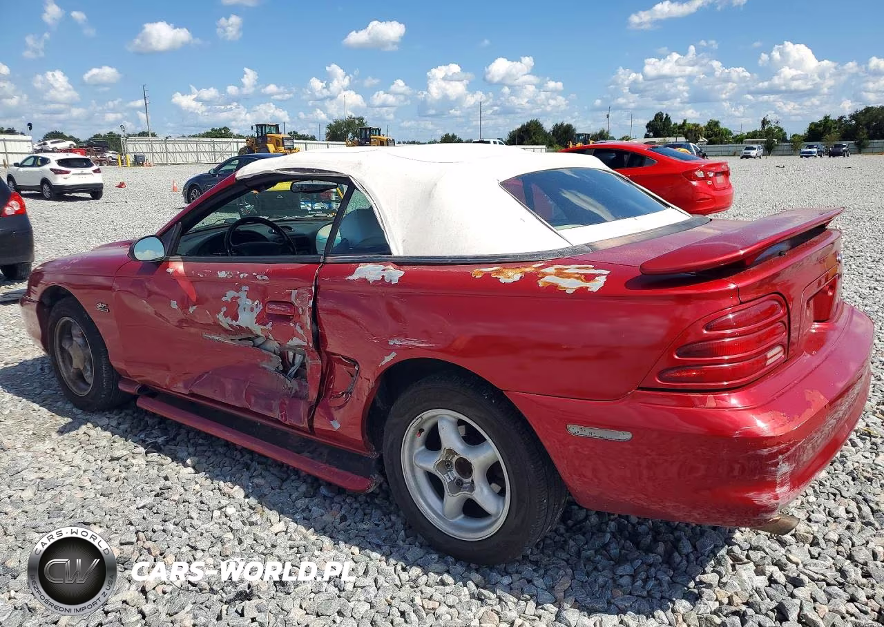1995 Ford Mustang Gt VIN:1FALP45T4SF108663 - 2