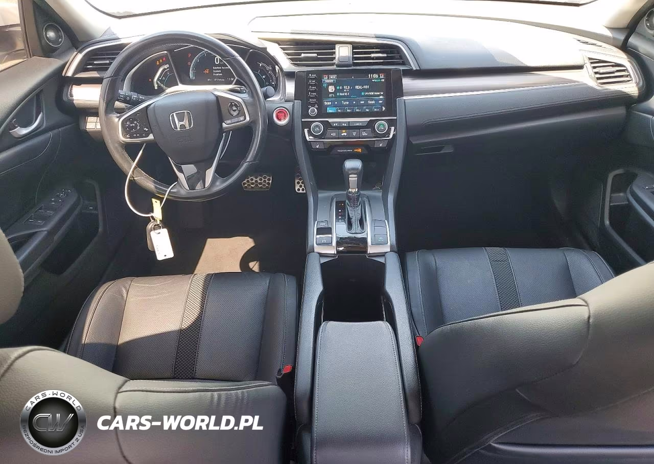 2019 Honda Civic Touring VIN:JHMFC1F92KX003102 - 8