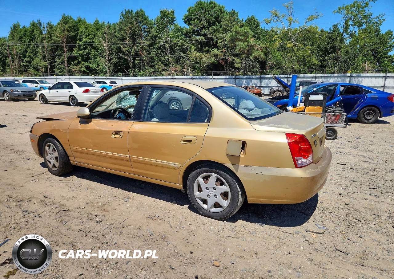 2004 Hyundai Elantra Gls VIN:KMHDN46D44U745302 - 2