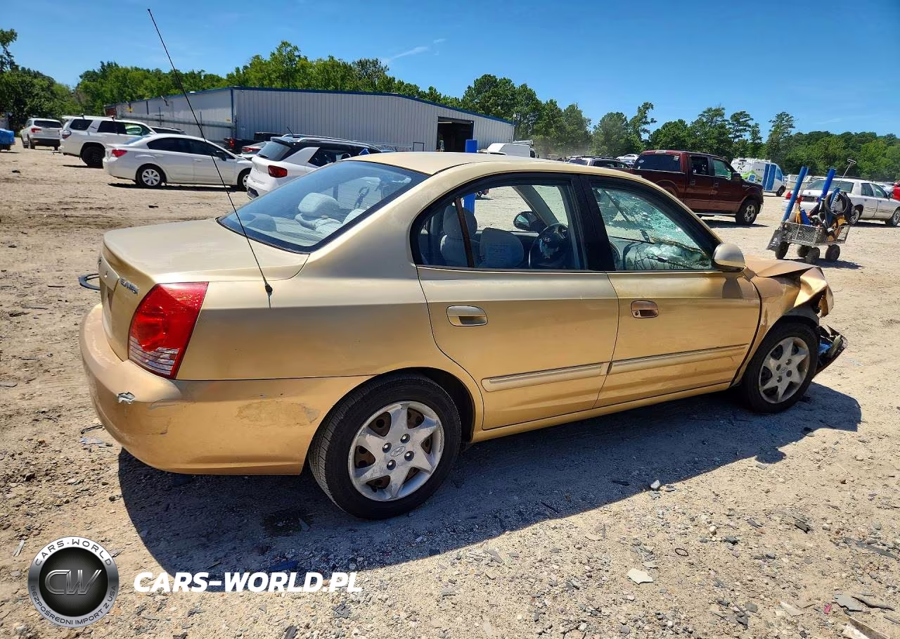 2004 Hyundai Elantra Gls VIN:KMHDN46D44U745302 - 3