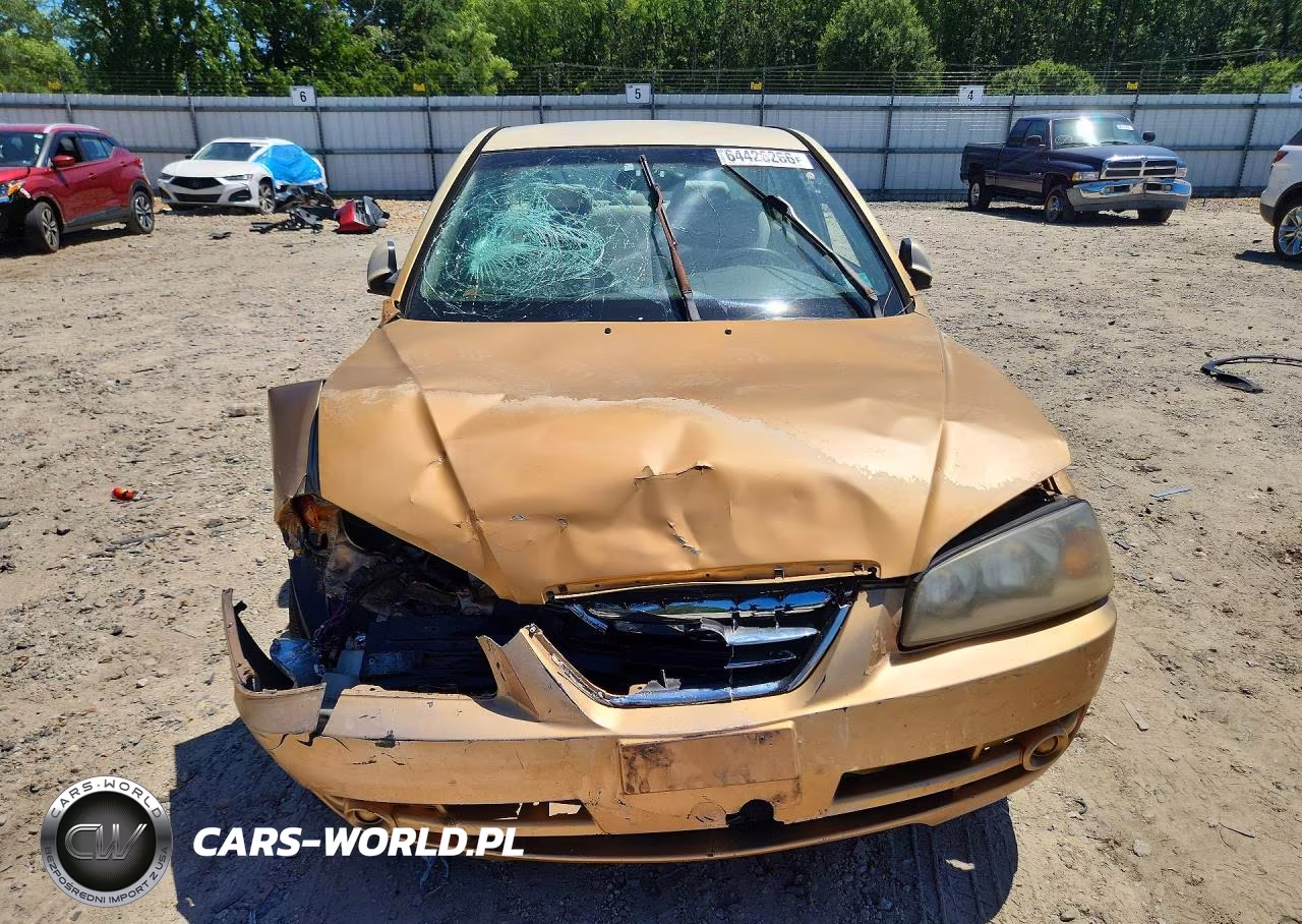 2004 Hyundai Elantra Gls VIN:KMHDN46D44U745302 - 5