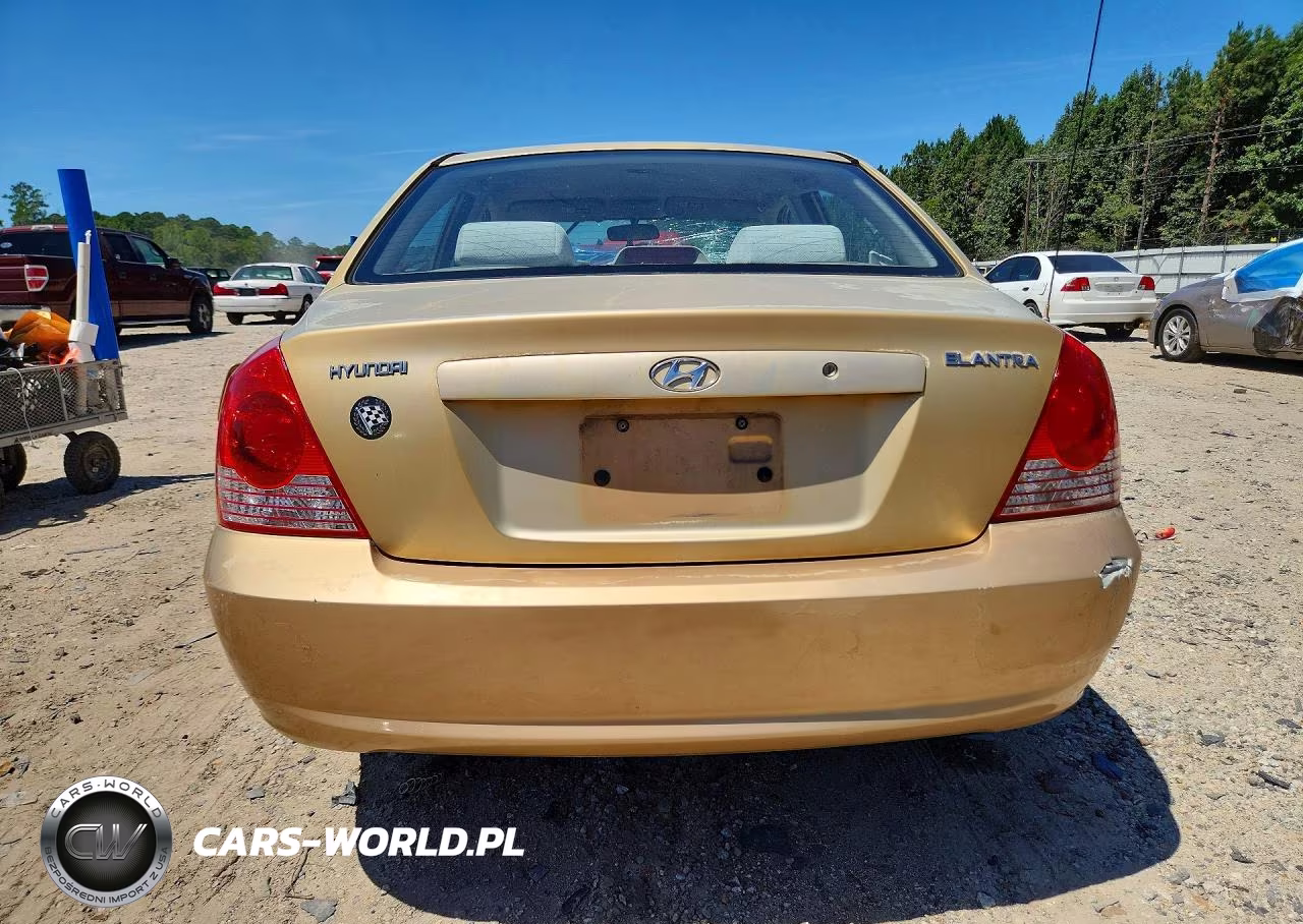 2004 Hyundai Elantra Gls VIN:KMHDN46D44U745302 - 6