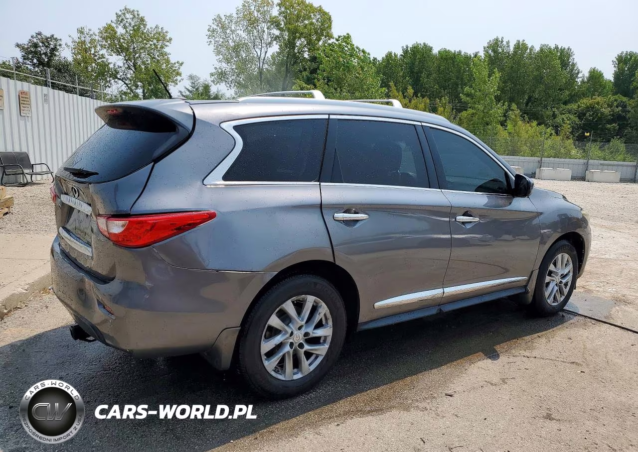 2015 Infiniti Qx60 Base VIN:5N1AL0MMXFC552827 - 3