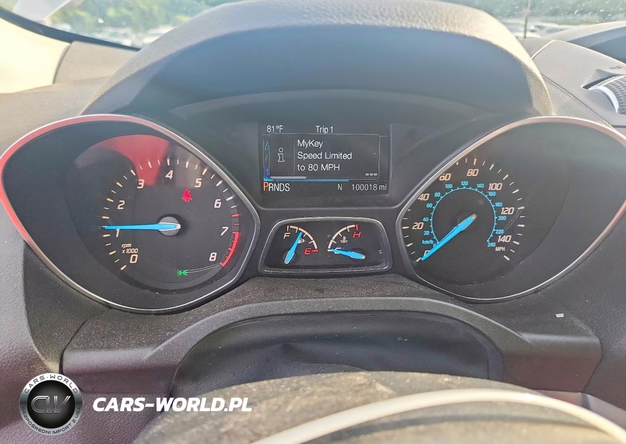 2016 Ford Escape Se VIN:1FMCU0G7XGUA90776 - 9