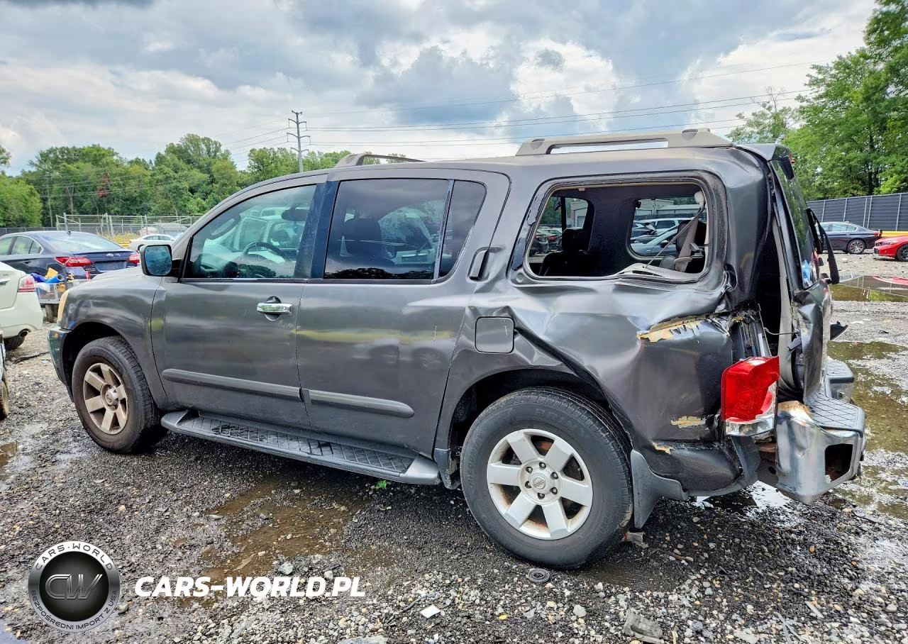 2004 Nissan Armada Se VIN:5N1AA08BX4N726167 - 2
