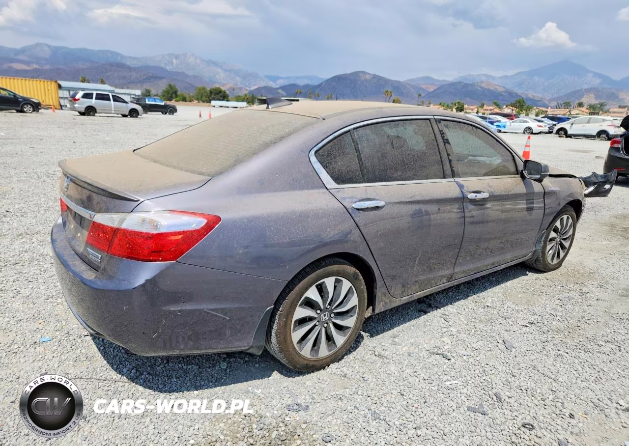 2014 Honda Accord Touring Hybrid VIN:1HGCR6F76EA006902 - 3