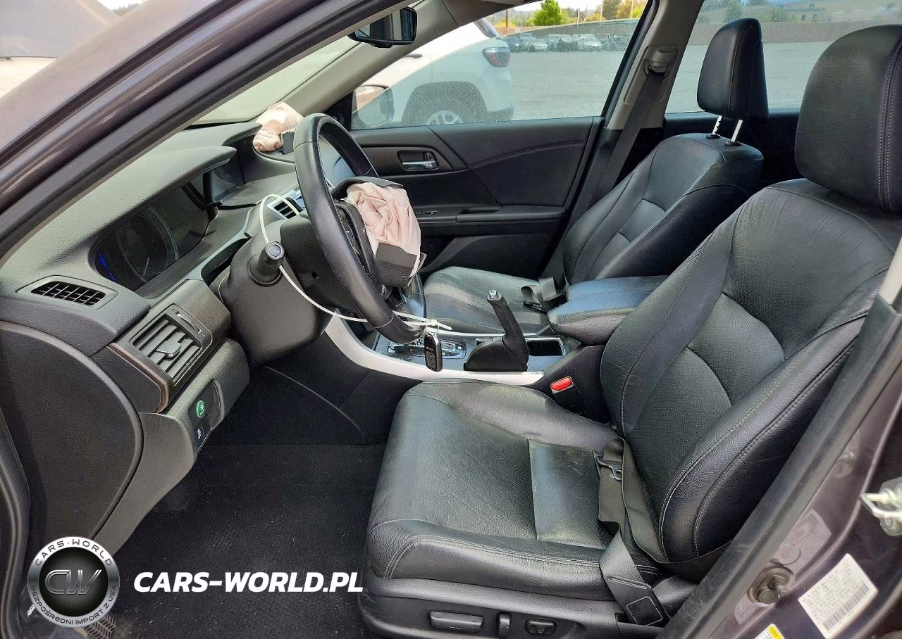 2014 Honda Accord Touring Hybrid VIN:1HGCR6F76EA006902 - 7