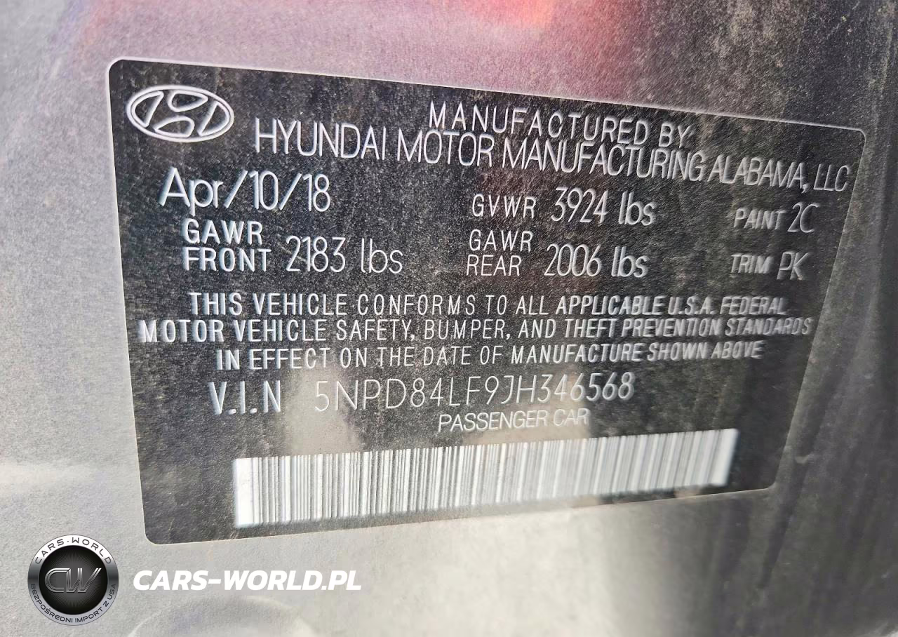 2018 Hyundai Elantra Value Edition VIN:5NPD84LF9JH346568 - 12