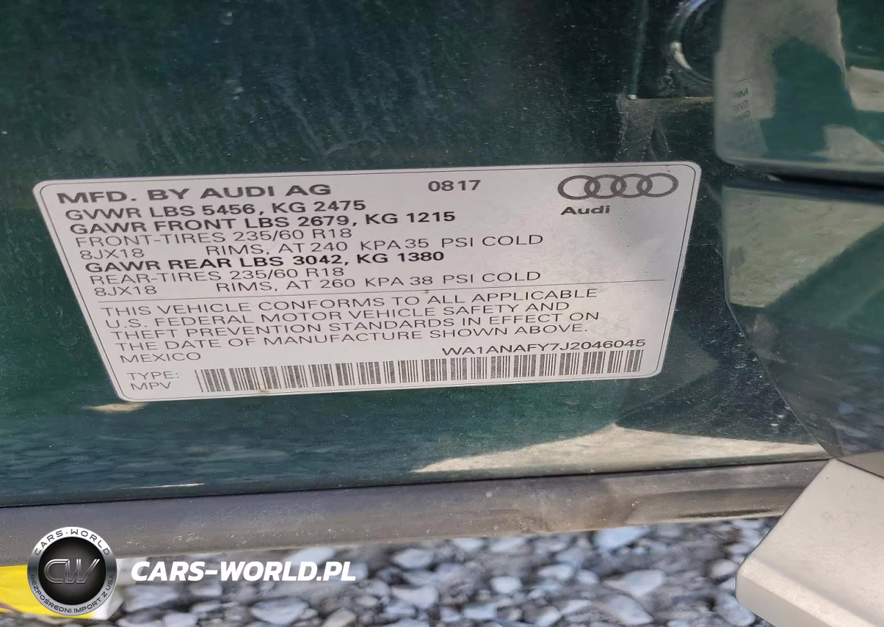 2018 Audi Q5 Premium VIN:WA1ANAFY7J2046045 - 13