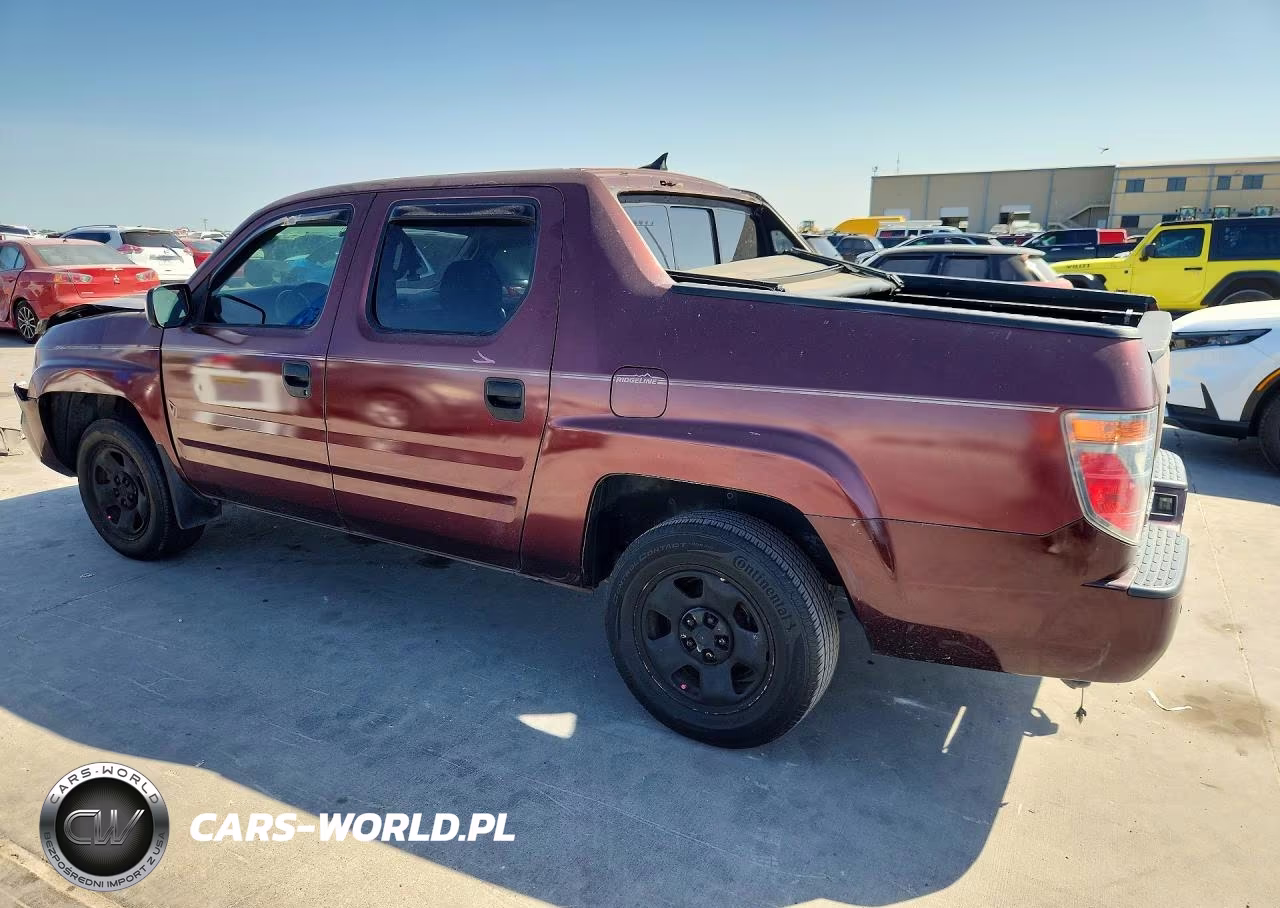 2007 Honda Ridgeline Rt VIN:2HJYK16267H503609 - 2