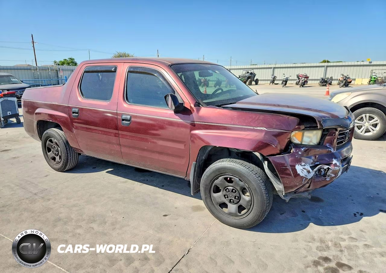 2007 Honda Ridgeline Rt VIN:2HJYK16267H503609 - 4