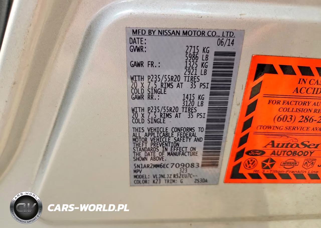 2014 Nissan Pathfinder S VIN:5N1AR2MM6EC709083 - 12