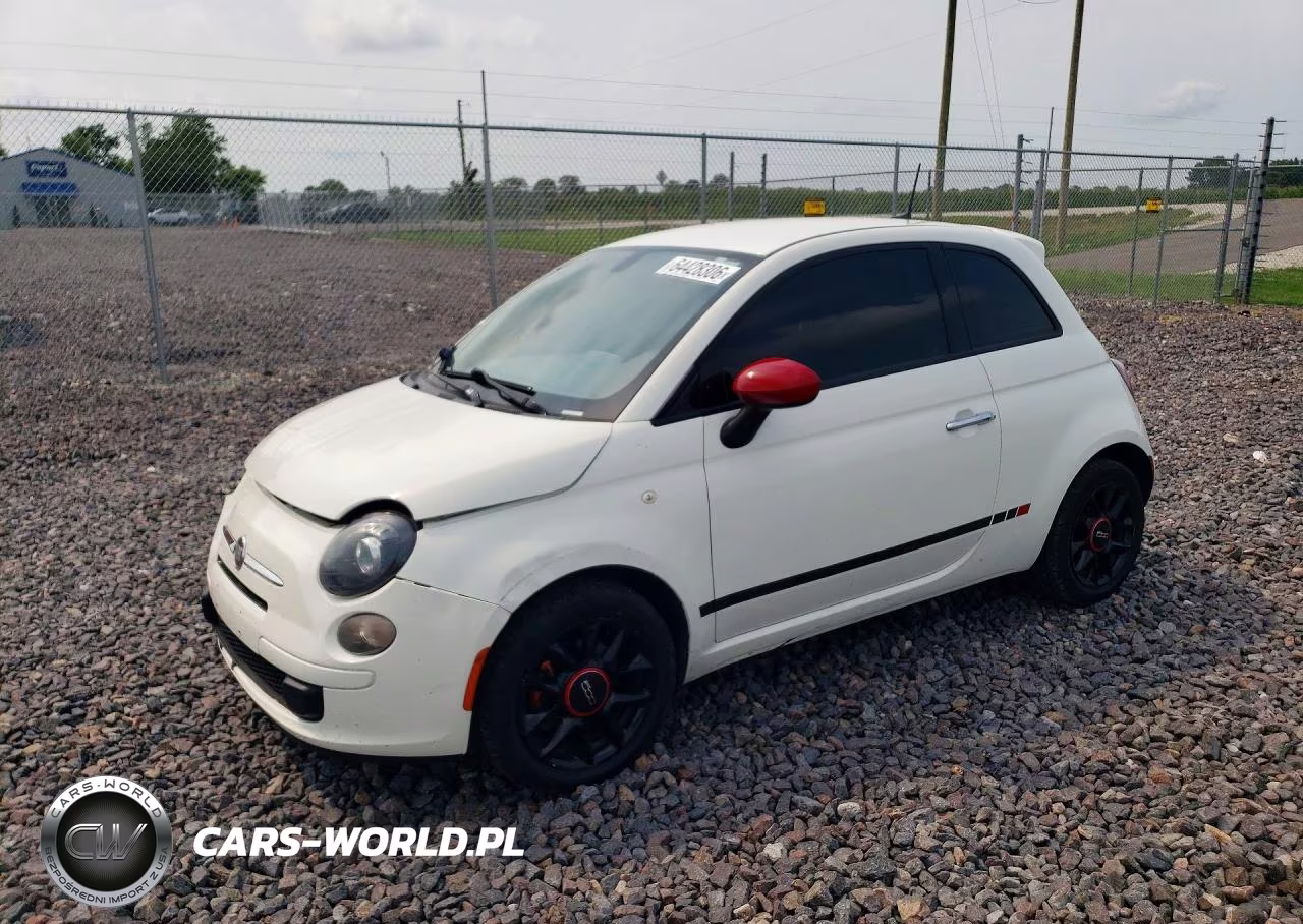 2016 Fiat 500 Pop VIN:3C3CFFAR5GT222224 - 1