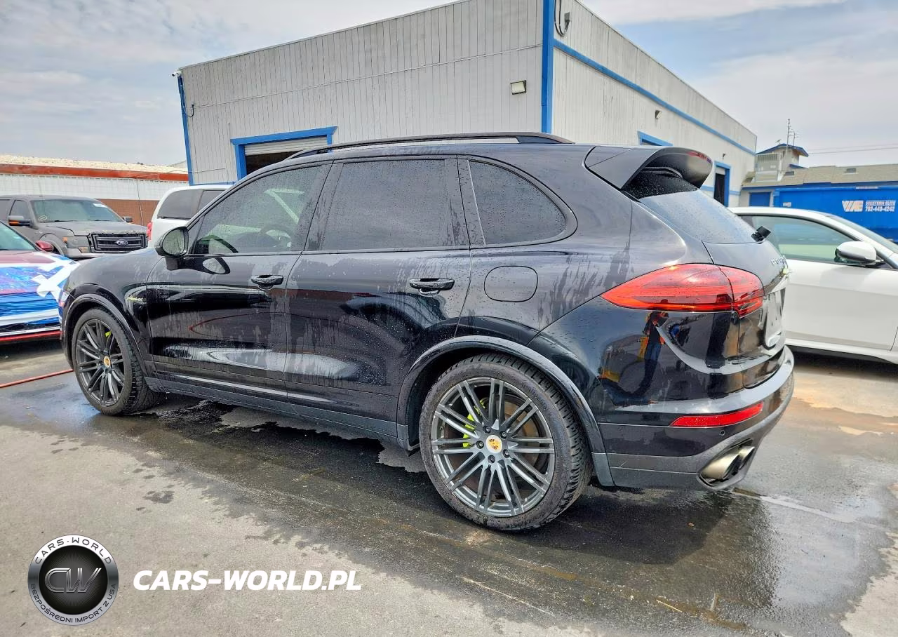 2017 Porsche Cayenne Se Hybrid Platinum VIN:WP1AE2A20HLA70625 - 2