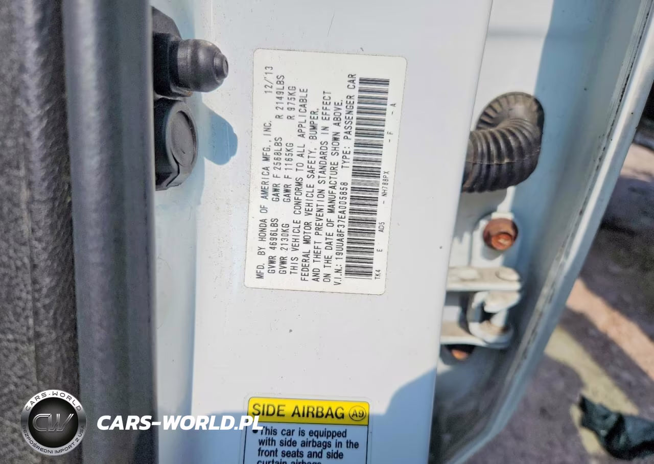 2014 Acura Tl Se VIN:19UUA8F37EA005858 - 12