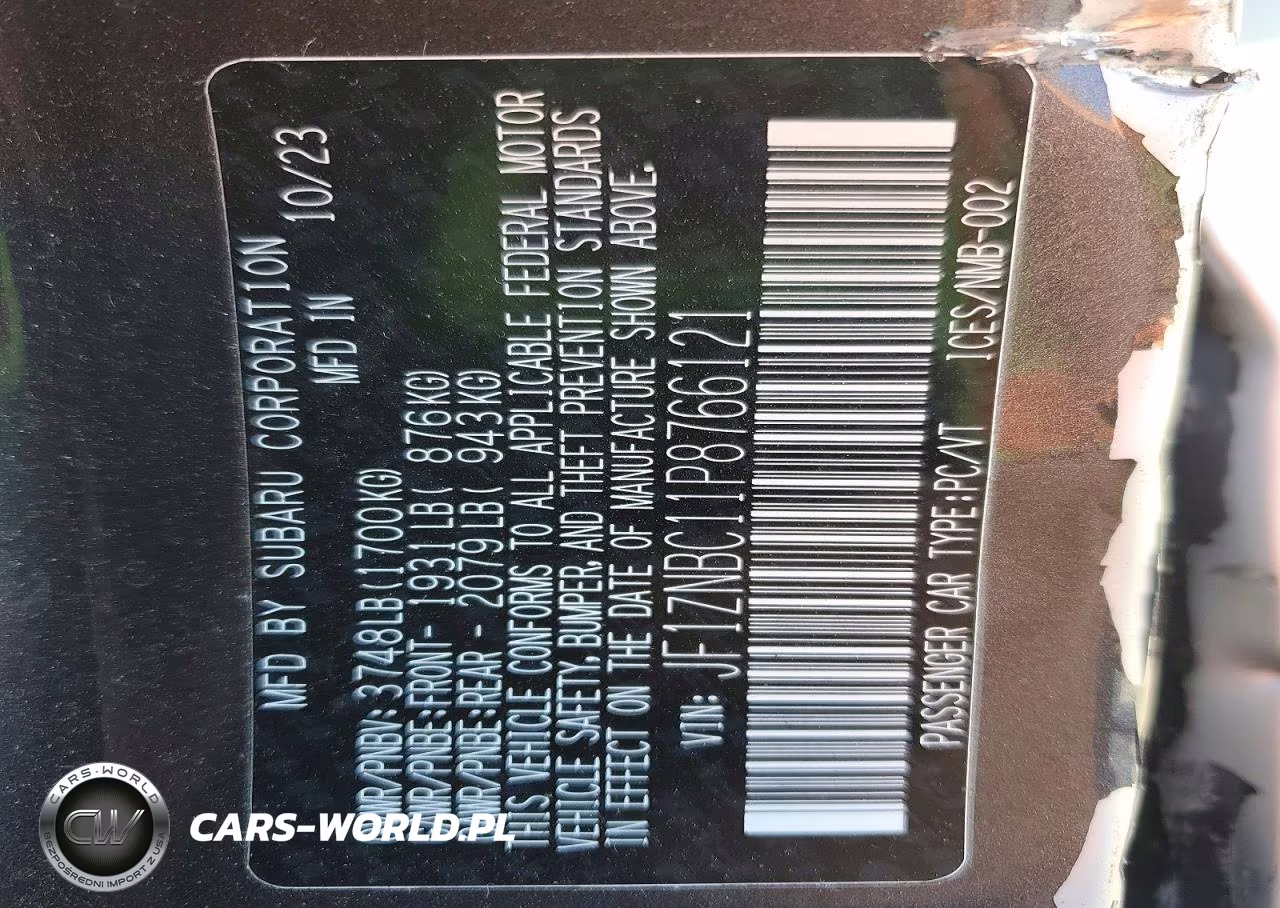 2023 Toyota Gr86 Base VIN:JF1ZNBC11P8766121 - 13
