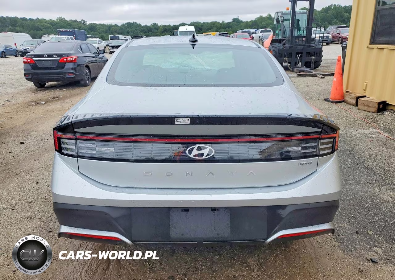 2026 Hyundai Sonata Hybrid Blue VIN:KMHL24JJ6TA163249 - 6
