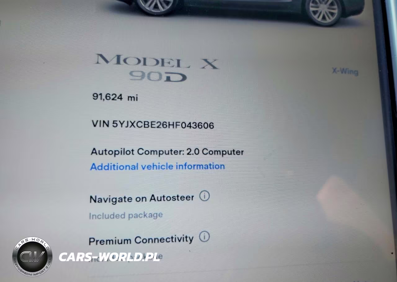 2017 Tesla Model X VIN:5YJXCBE26HF043606 - 9