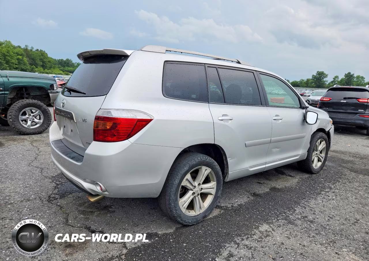 2008 Toyota Highlander Sport VIN:JTEES43A282058537 - 3