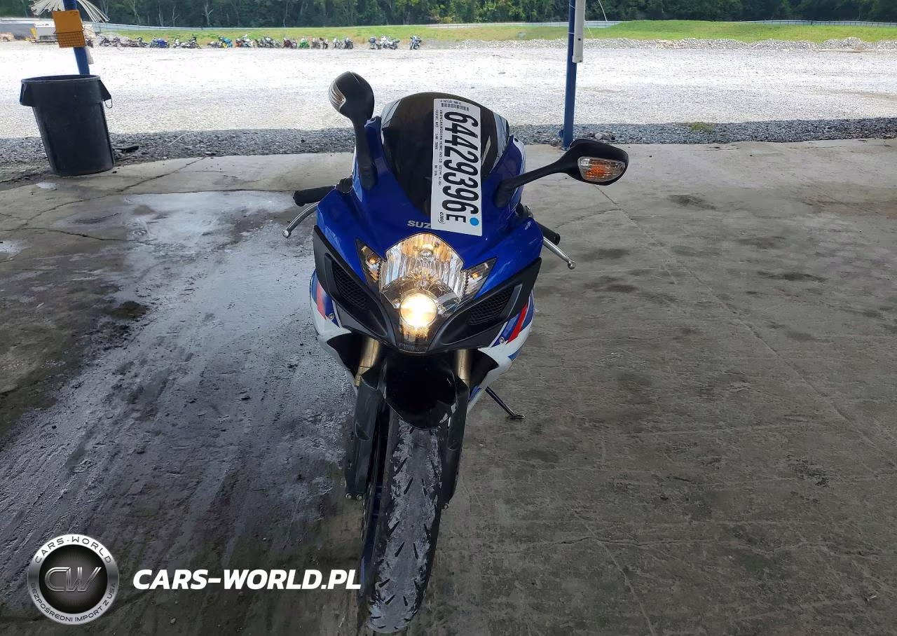 2007 Suzuki Gsx-R600 VIN:JS1GN7DA672124195 - 2
