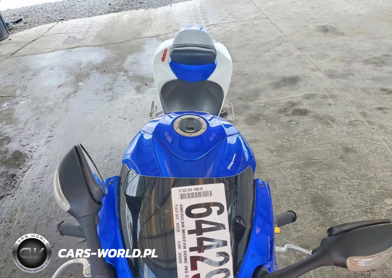 2007 Suzuki Gsx-R600 VIN:JS1GN7DA672124195 - 5