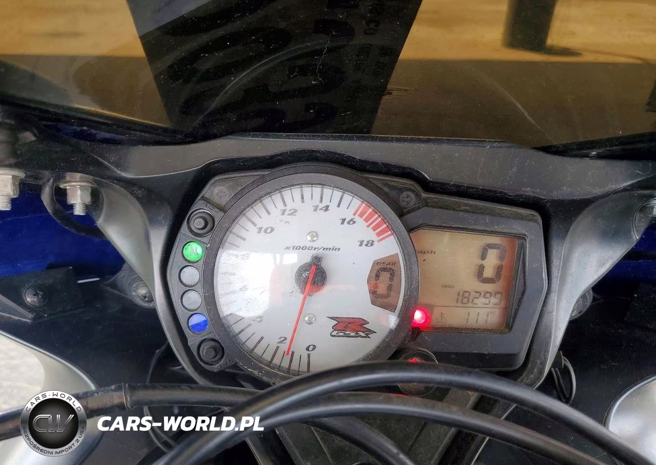 2007 Suzuki Gsx-R600 VIN:JS1GN7DA672124195 - 7