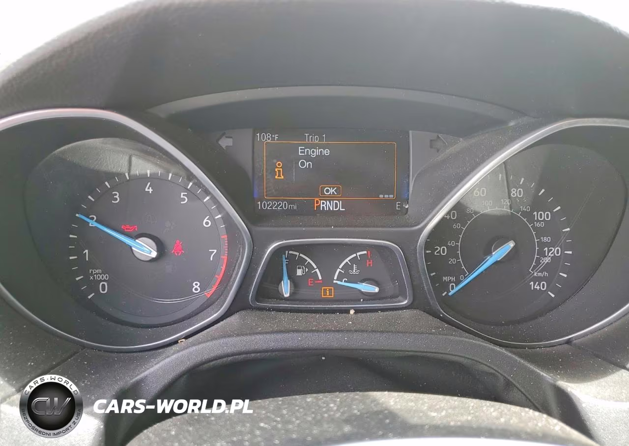2017 Ford Focus Se VIN:1FADP3K24HL285329 - 9