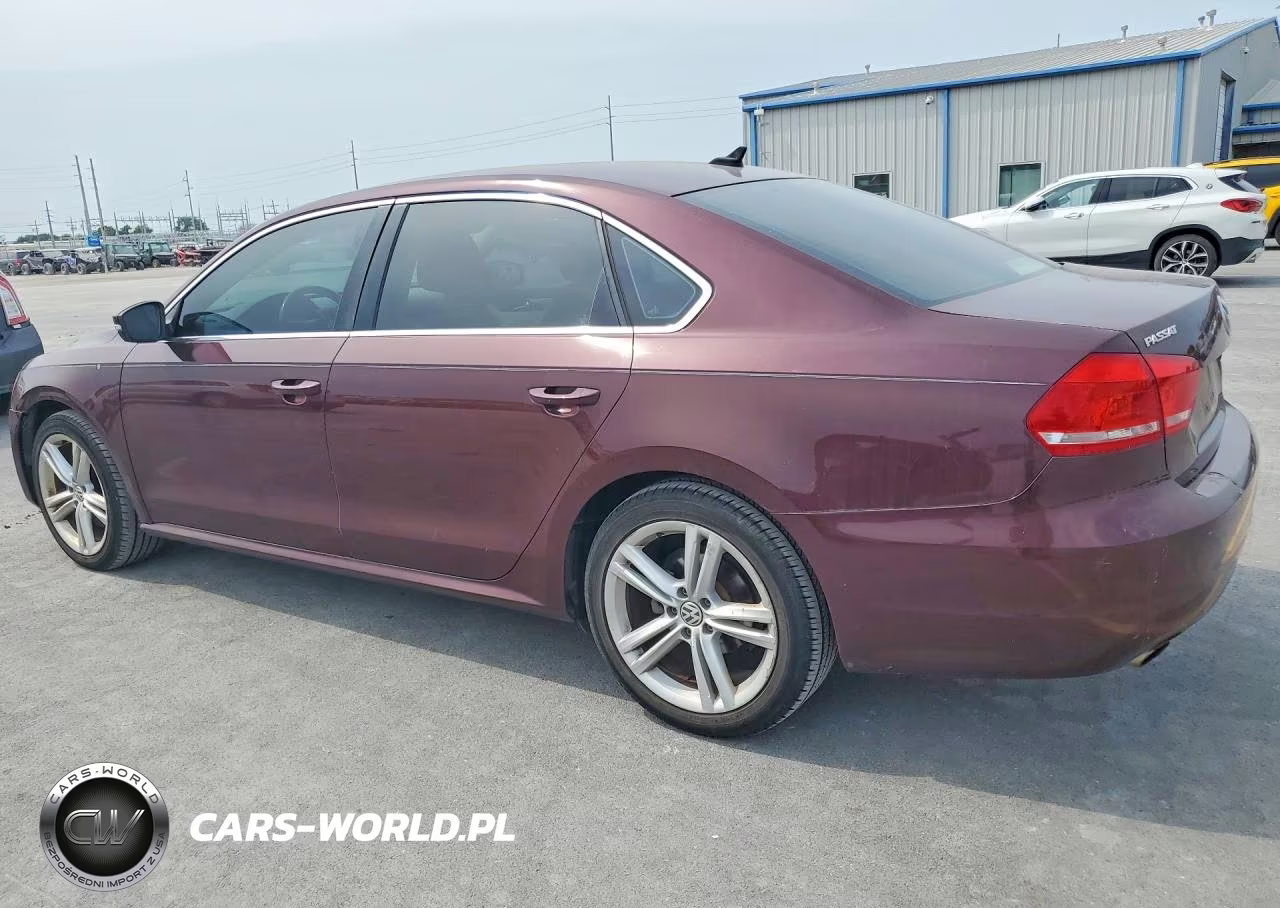 2014 Volkswagen Passat Se VIN:1VWBS7A37EC042799 - 2