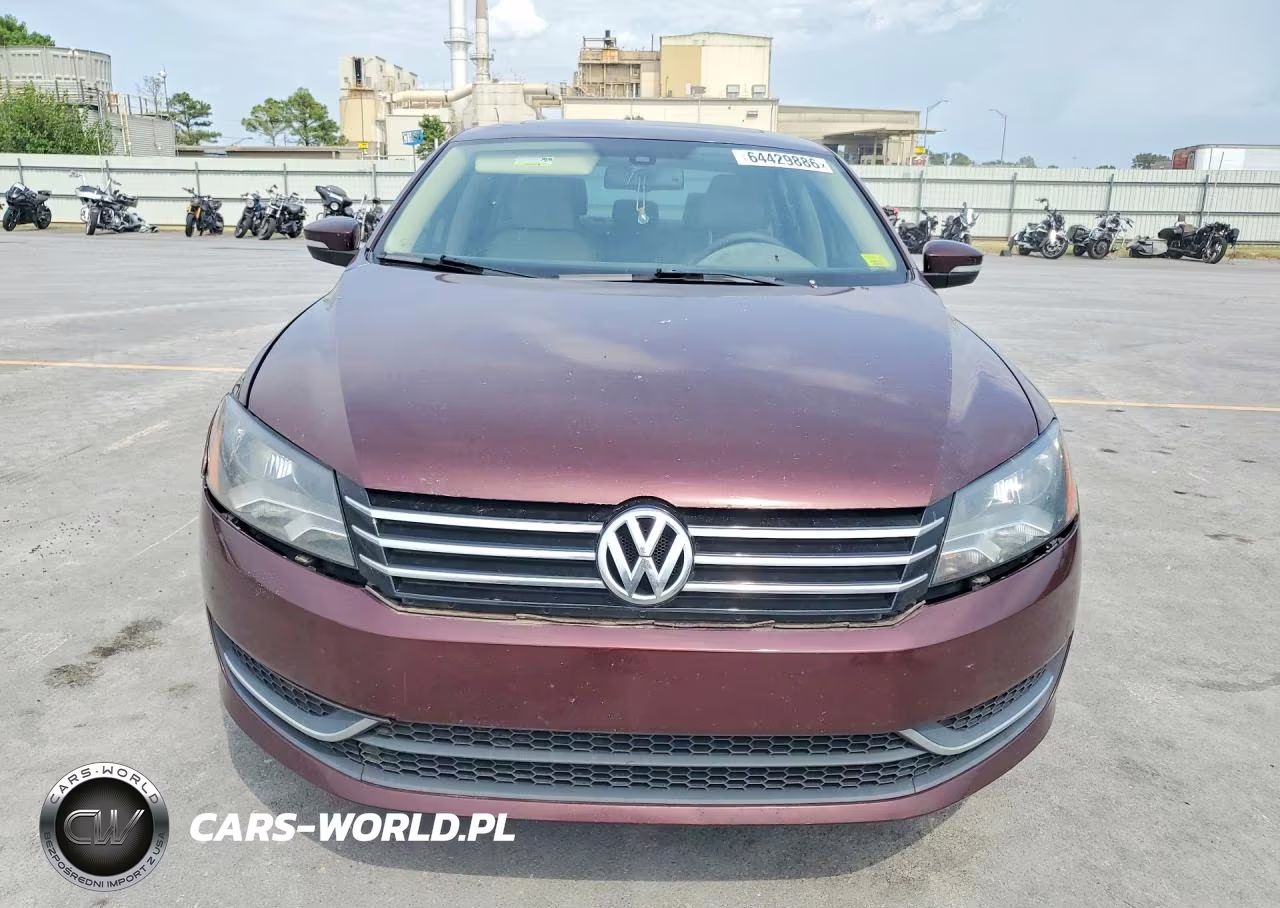 2014 Volkswagen Passat Se VIN:1VWBS7A37EC042799 - 5