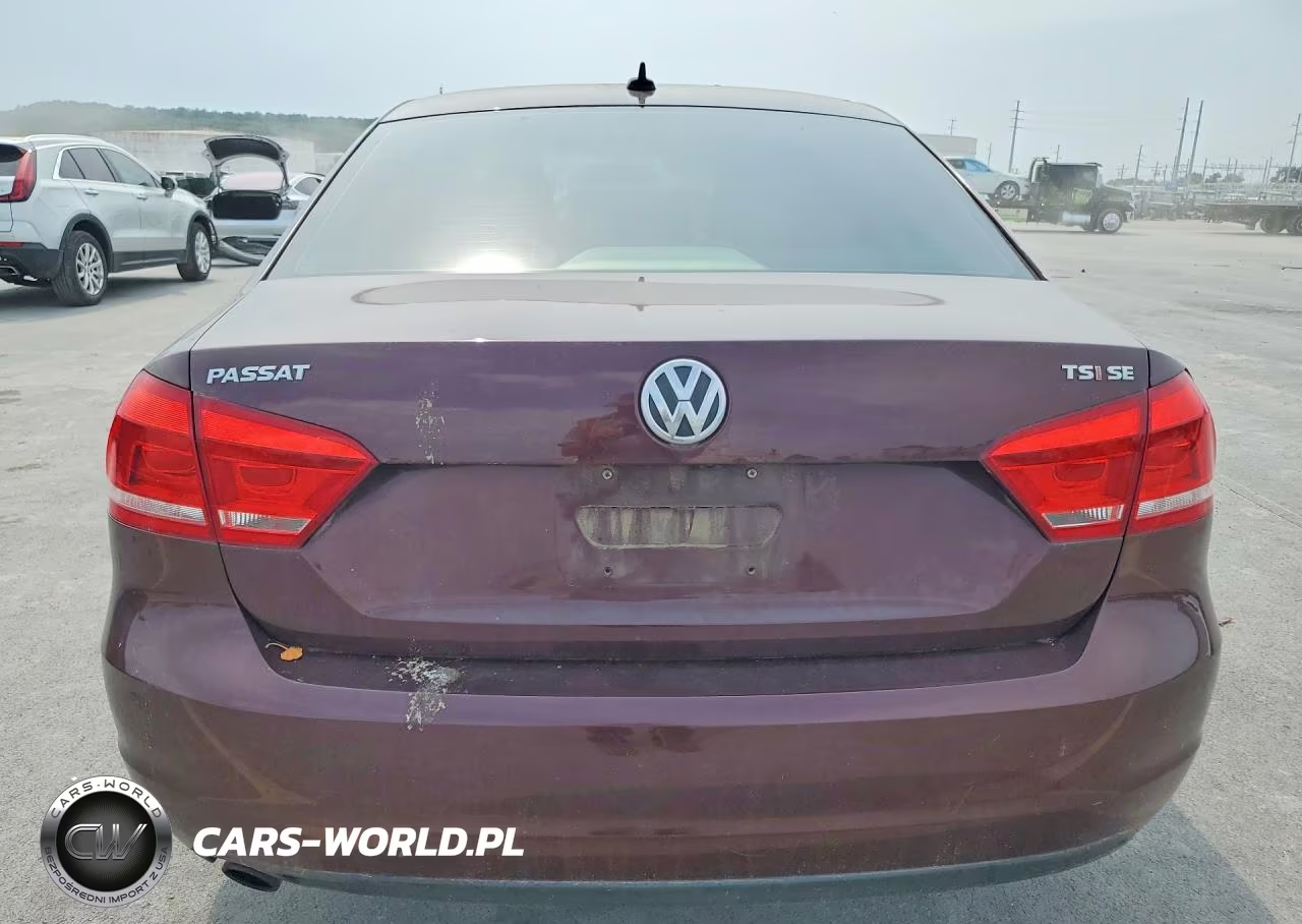 2014 Volkswagen Passat Se VIN:1VWBS7A37EC042799 - 6