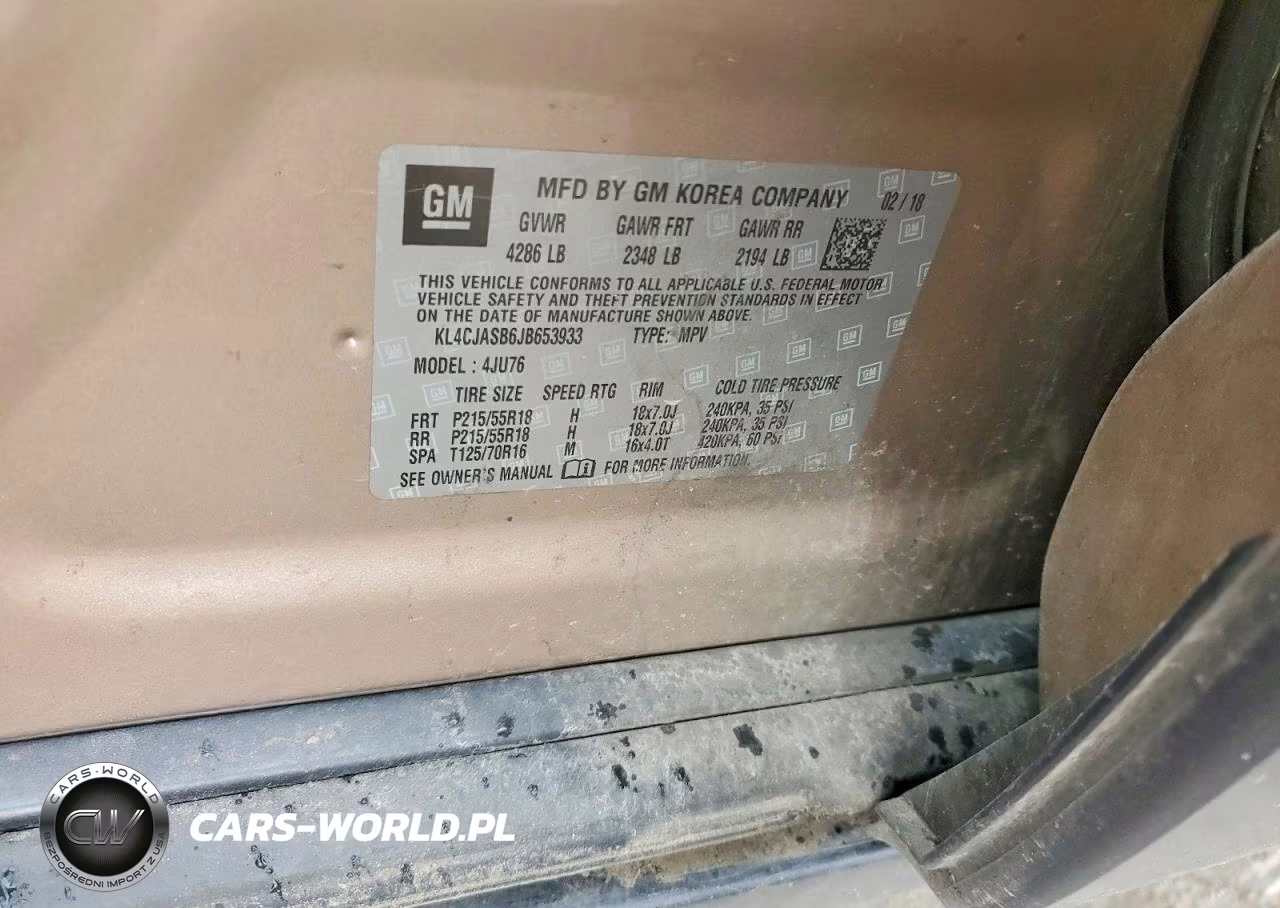 2018 Buick Encore Preferred VIN:KL4CJASB6JB653933 - 12