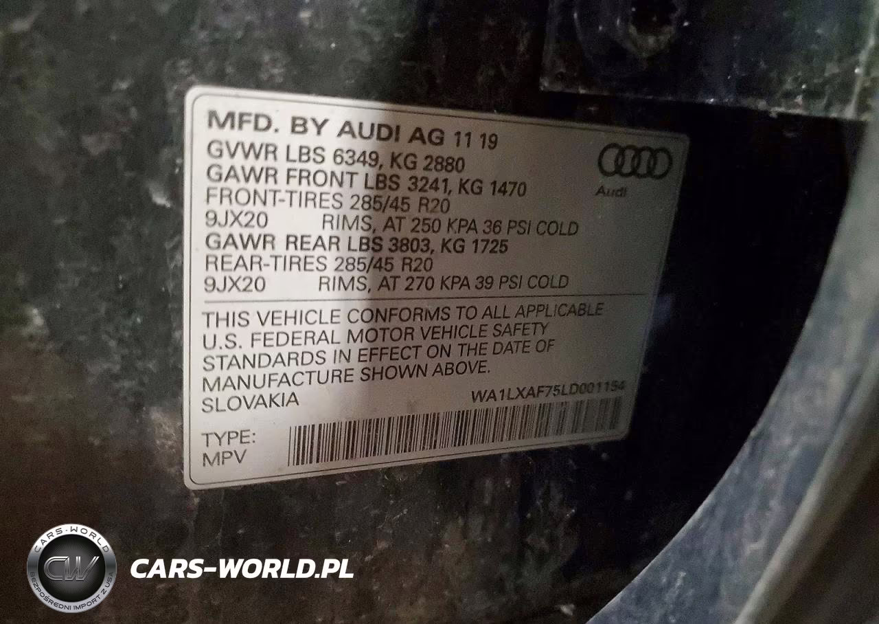 2020 Audi Q7 Premium Plus VIN:WA1LXAF75LD001154 - 13
