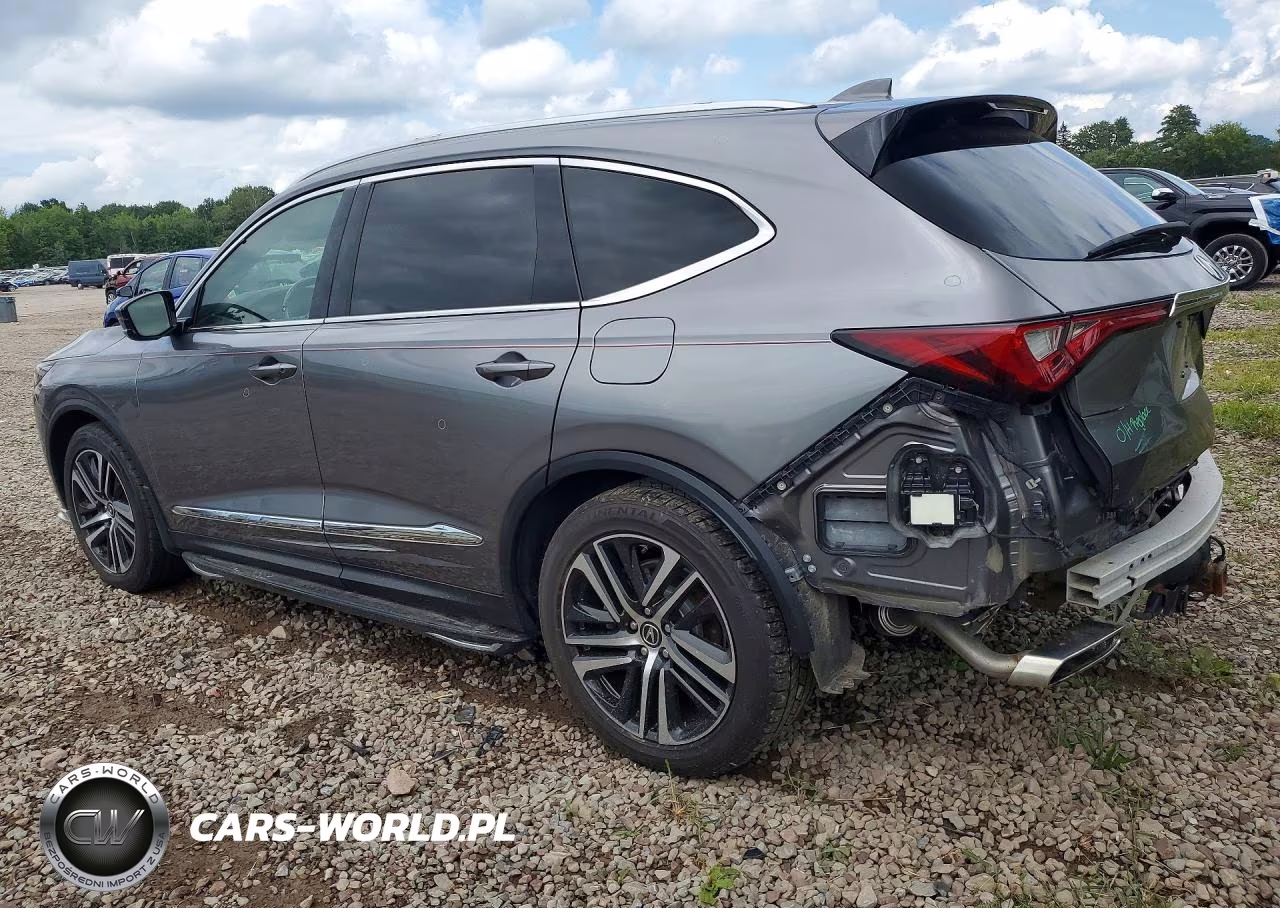 2022 Acura Mdx Advance VIN:5J8YE1H88NL003806 - 2