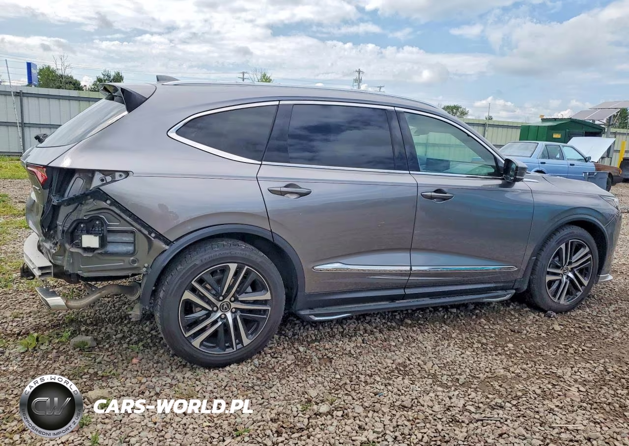 2022 Acura Mdx Advance VIN:5J8YE1H88NL003806 - 3