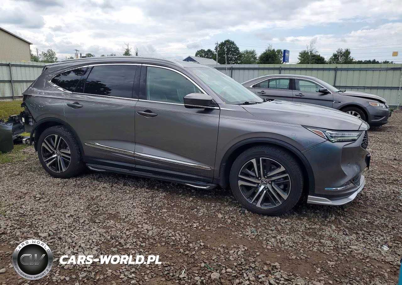 2022 Acura Mdx Advance VIN:5J8YE1H88NL003806 - 4