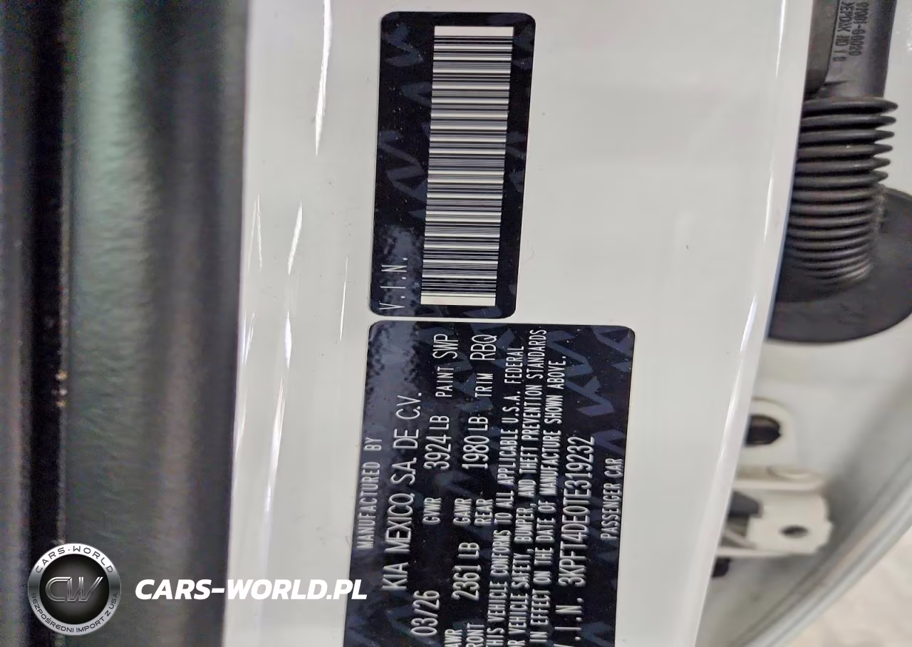 2026 Kia K4 Lxs VIN:3KPFT4DE0TE319232 - 12