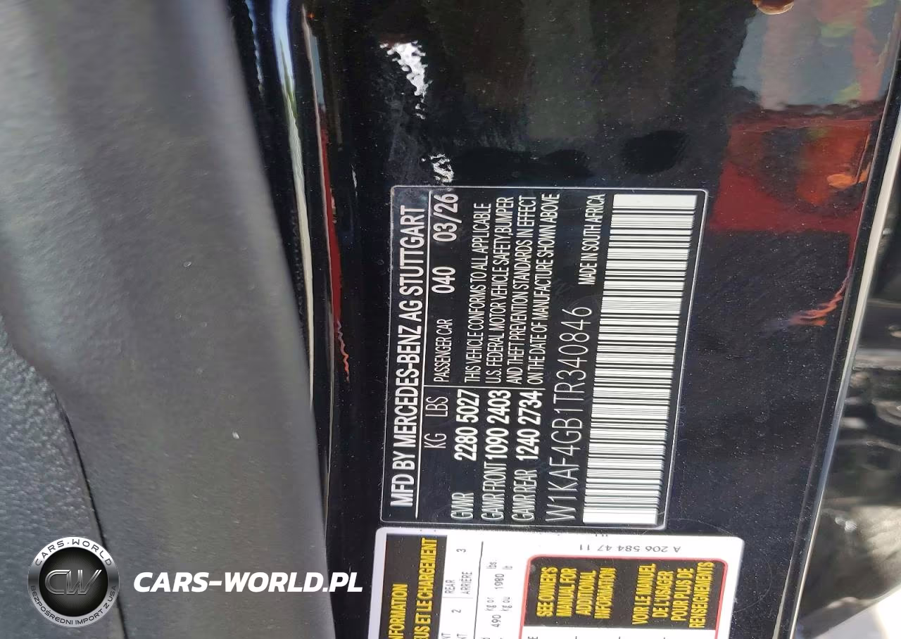 2026 Mercedes-Benz C 300 VIN:W1KAF4GB1TR340846 - 12