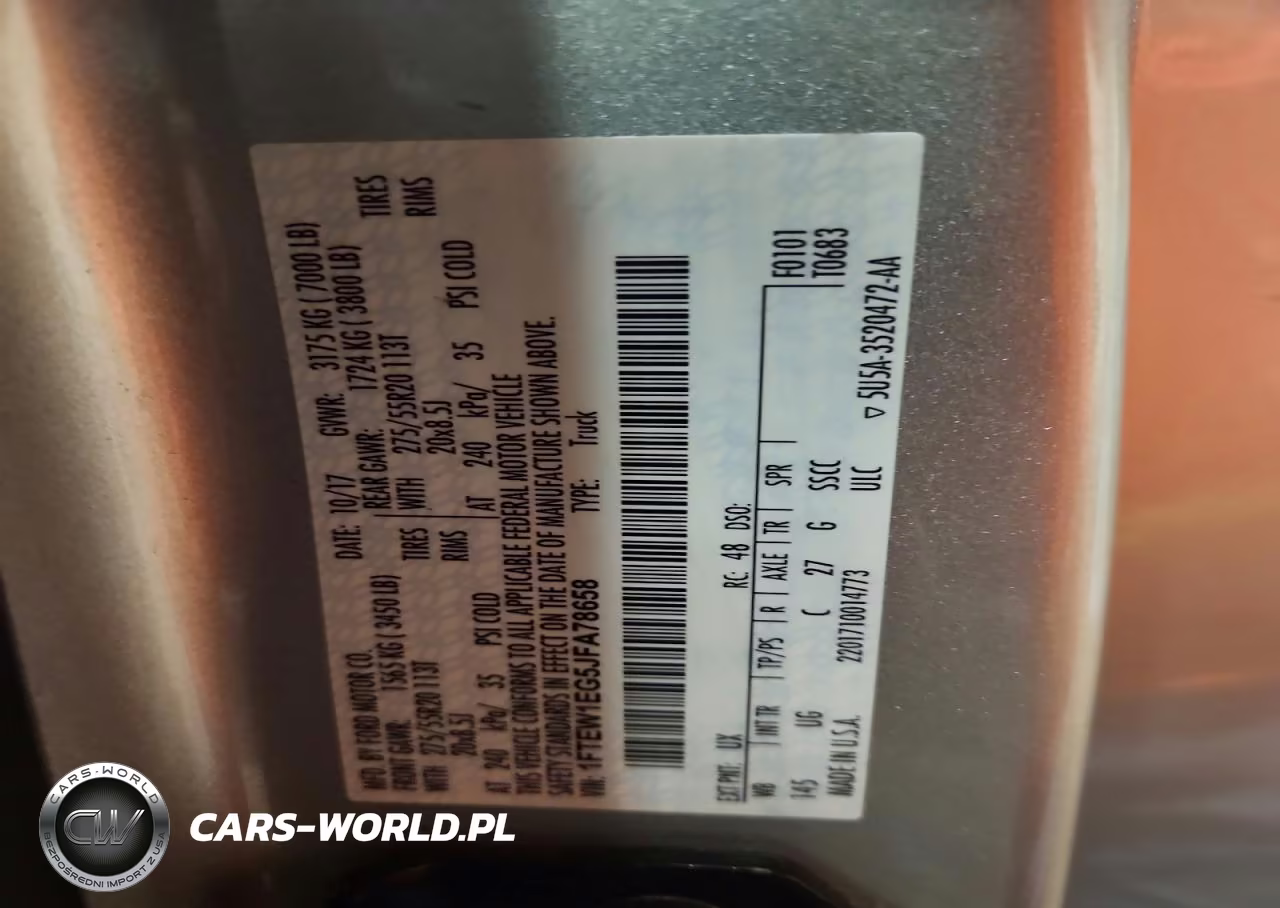 2018 Ford F150 Supercrew VIN:1FTEW1EG5JFA78658 - 12